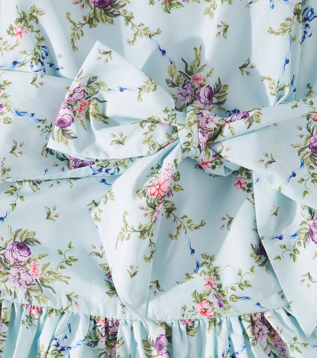 Belle Fleur荷叶边花卉连衣裙 | Tutu Du Monde