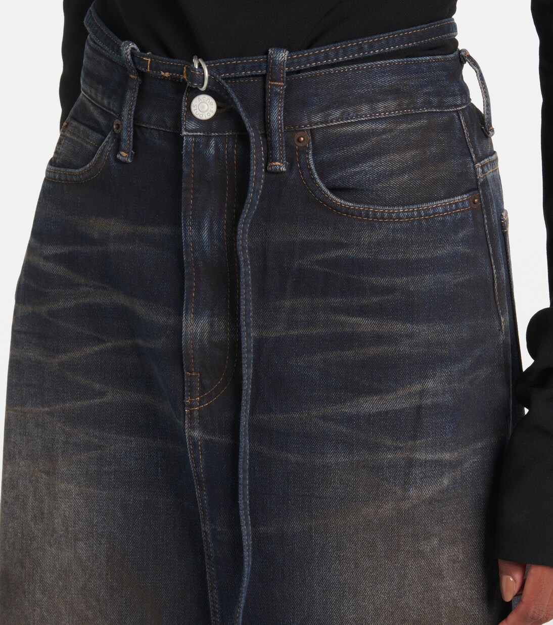 Falda larga Talia de denim | Acne Studios