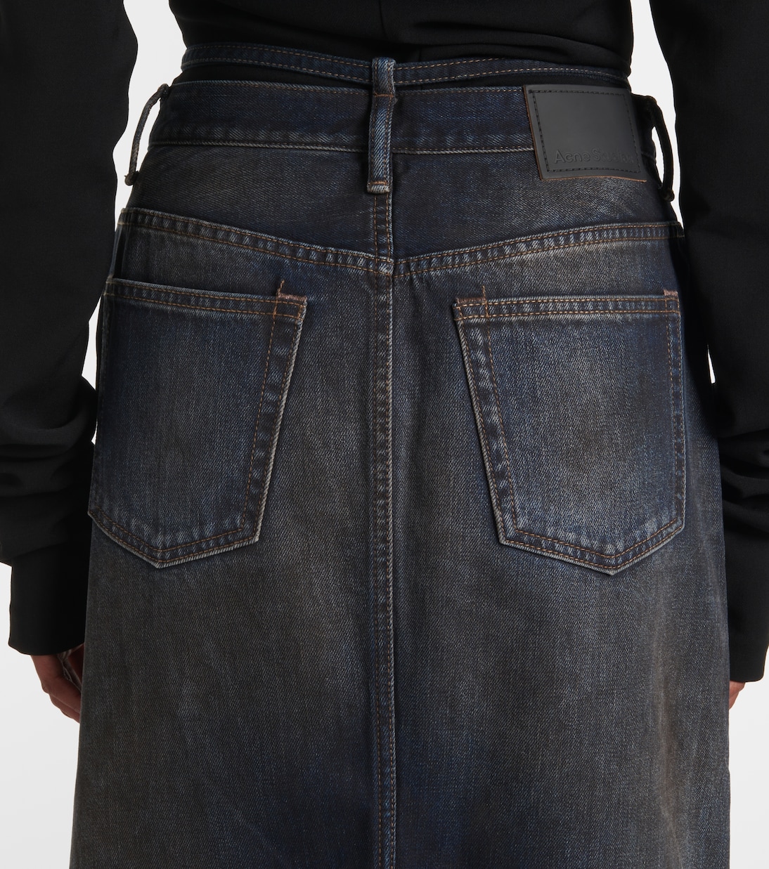 Falda larga Talia de denim | Acne Studios
