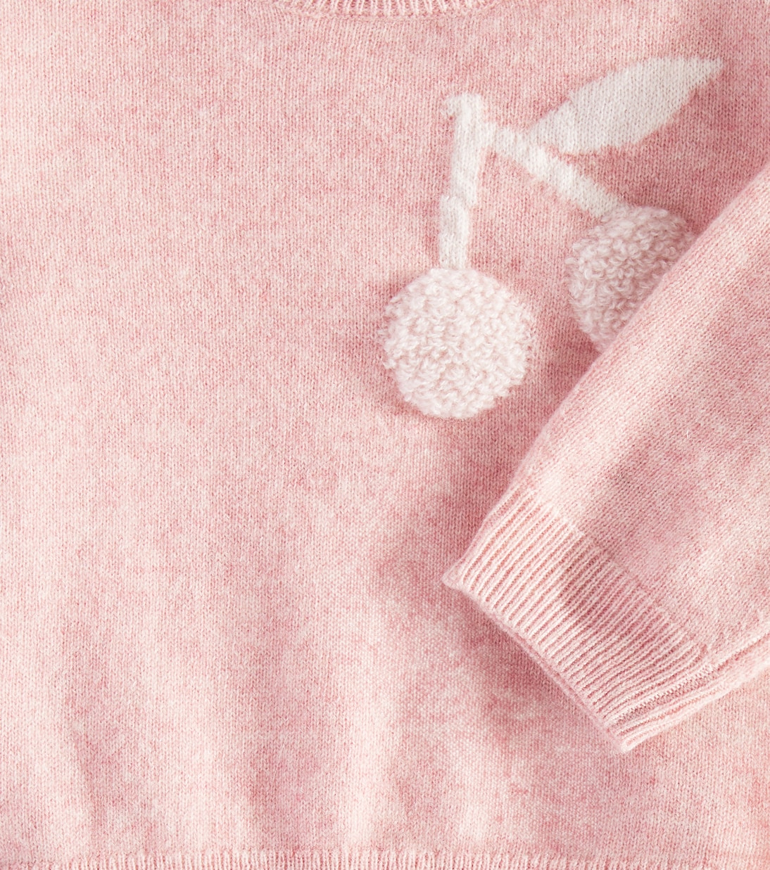 Baby jacquard cashmere sweater | Bonpoint