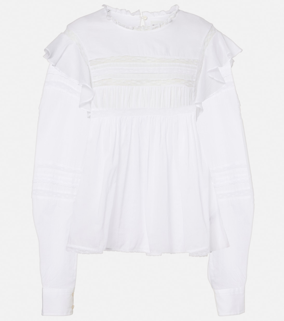 Bluse Ganael aus Baumwoll-Voile | Marant Etoile