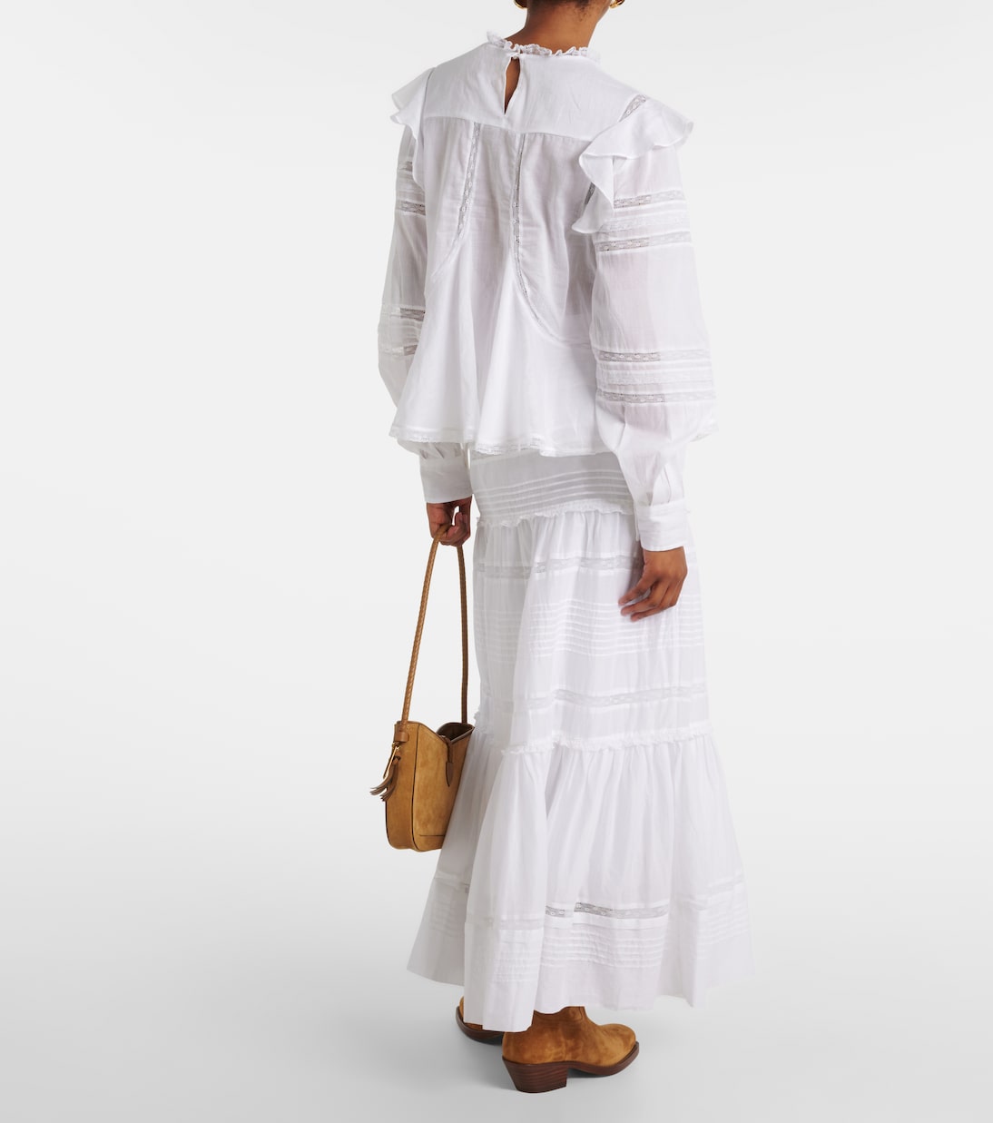 Bluse Ganael aus Baumwoll-Voile | Marant Etoile