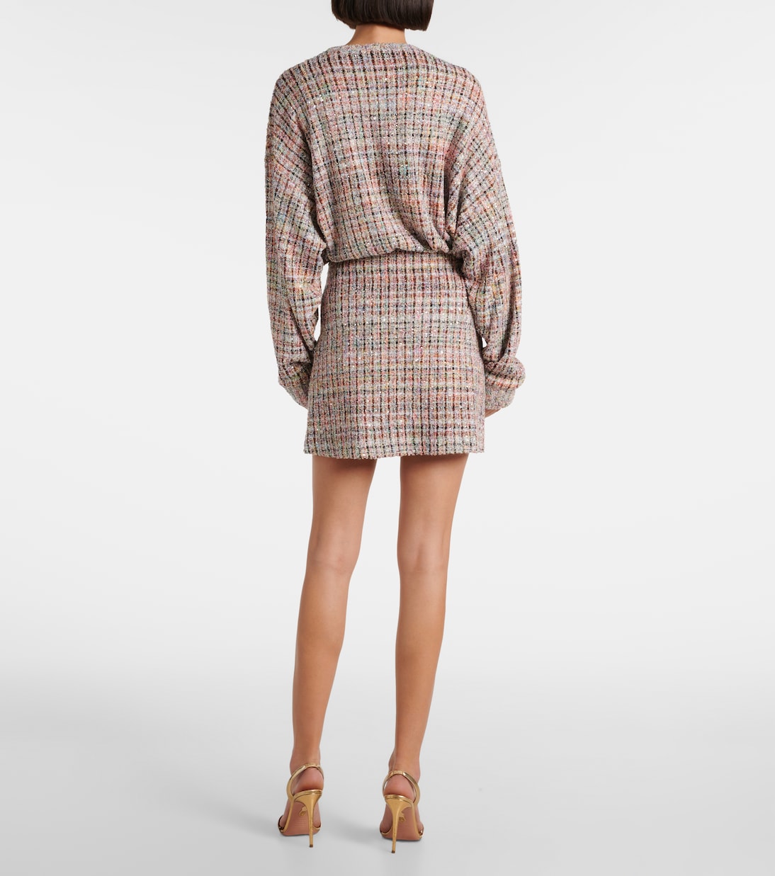 Minirock aus Bouclé mit Pailletten | Missoni