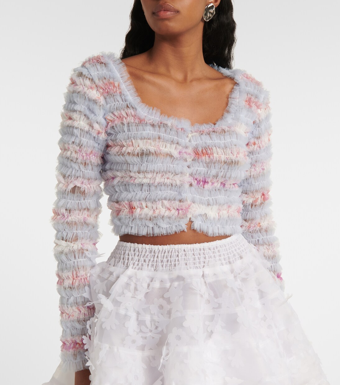 Cropped-Cardigan | Susan Fang