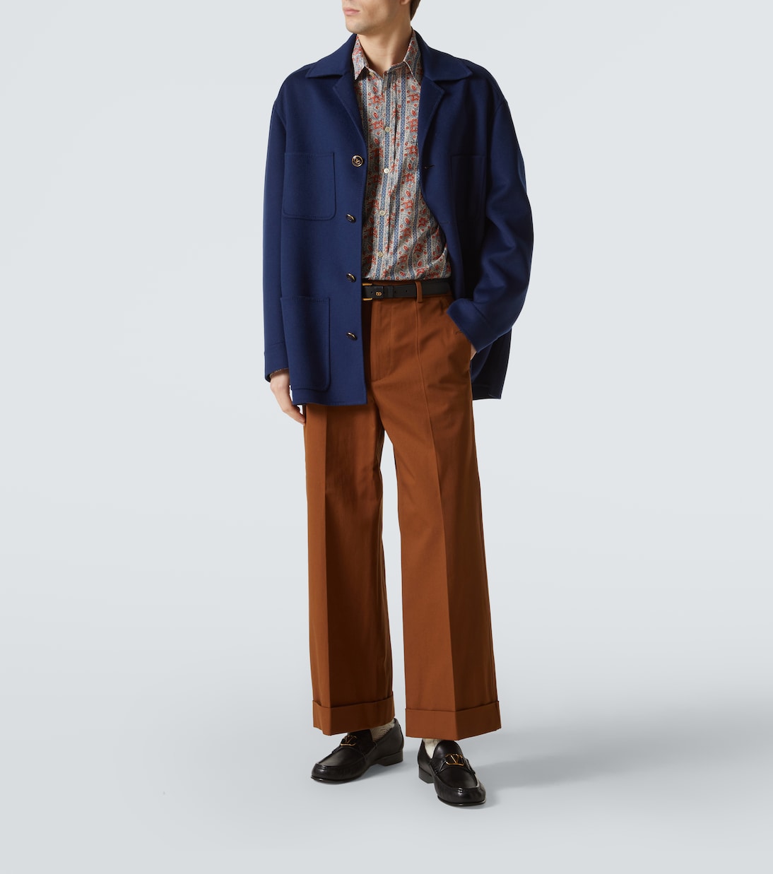 Printed cotton shirt | Valentino