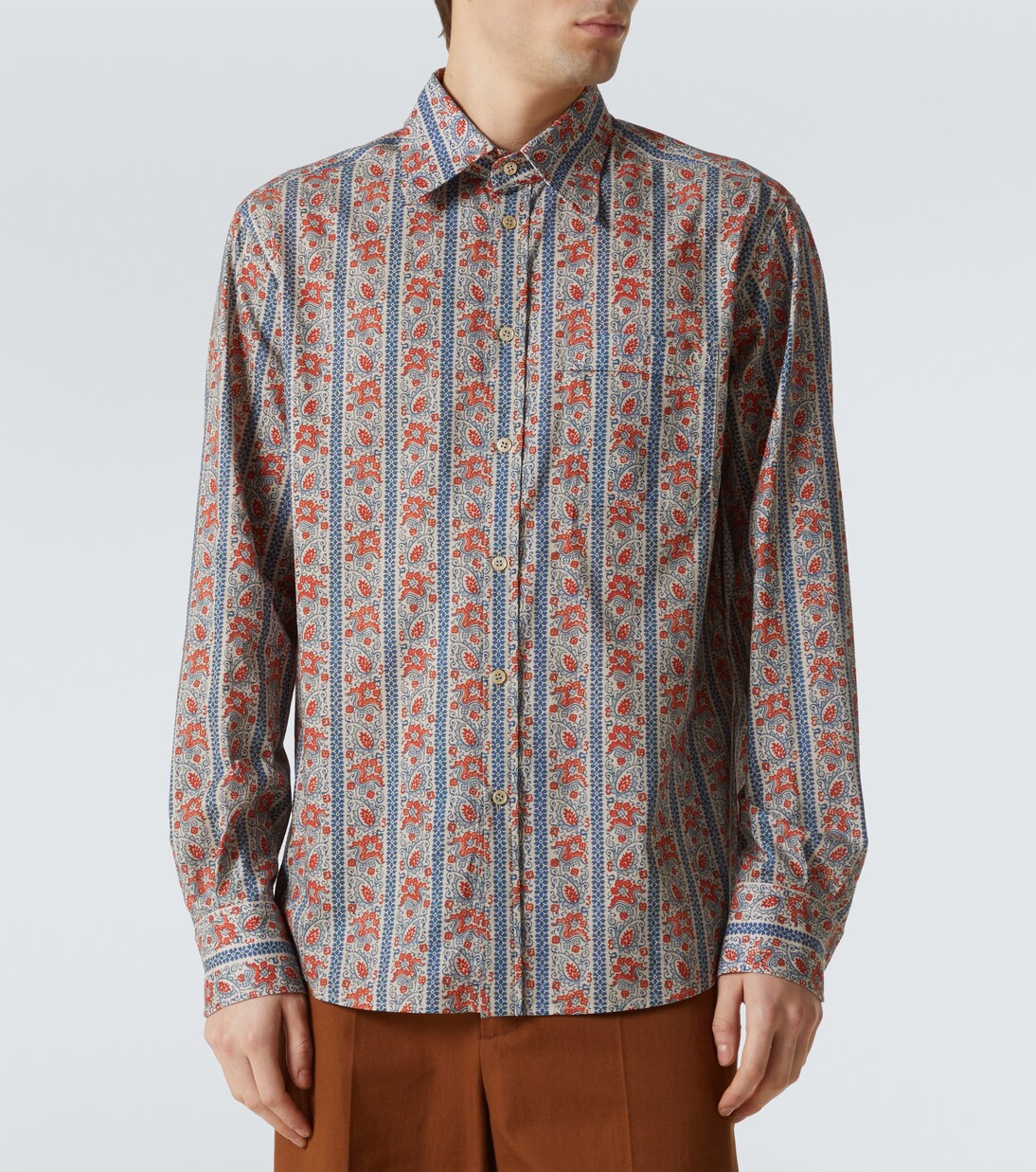 Printed cotton shirt | Valentino