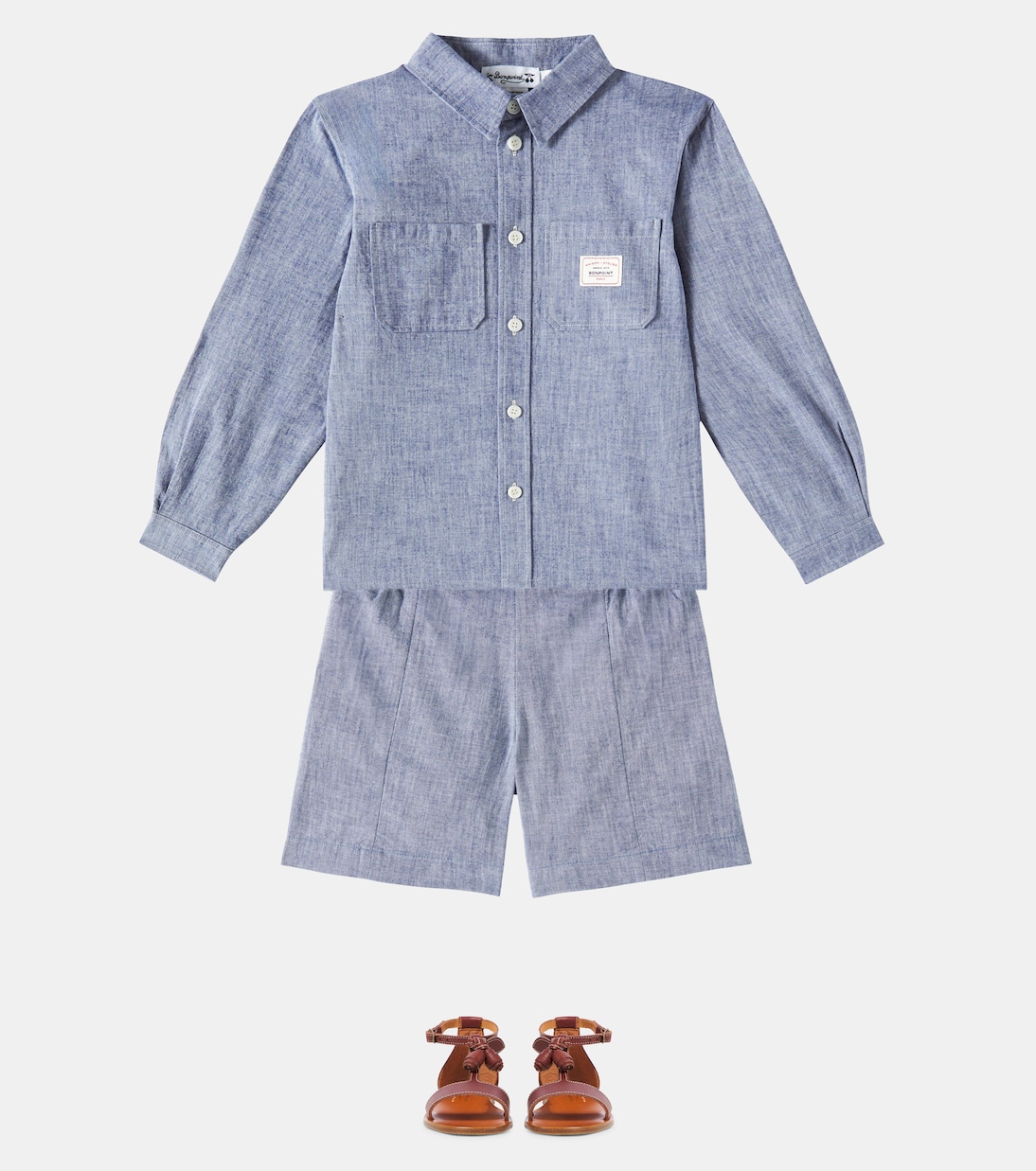 Chemise Elorian en coton | Bonpoint