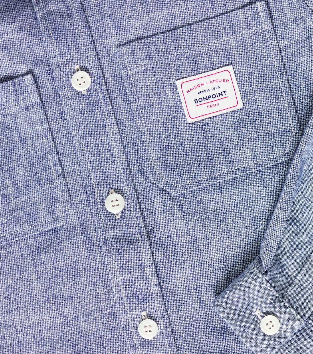 Chemise Elorian en coton | Bonpoint