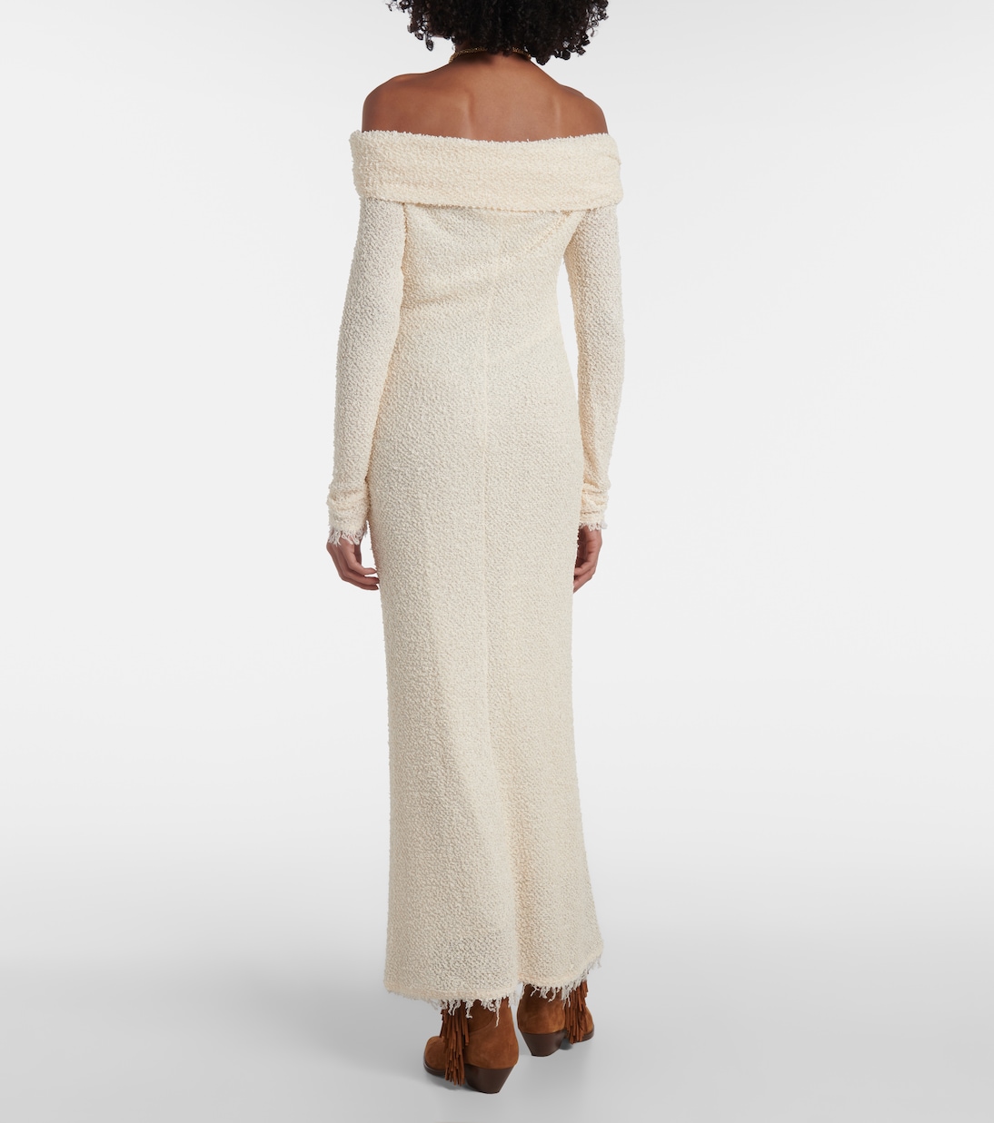 Ormany jersey bouclé maxi dress | Isabel Marant