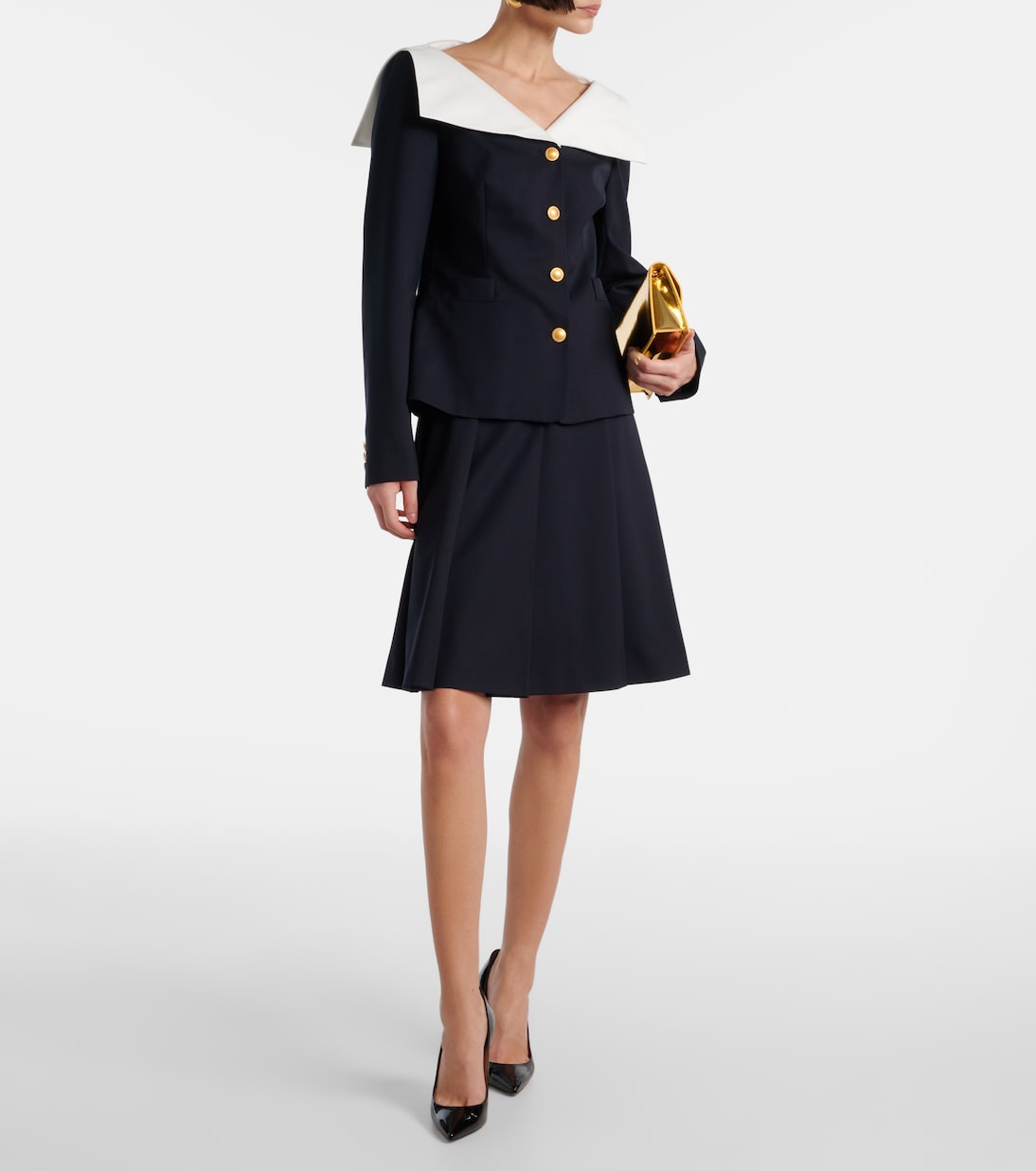 Jacke aus einem Wollgemisch | Alessandra Rich