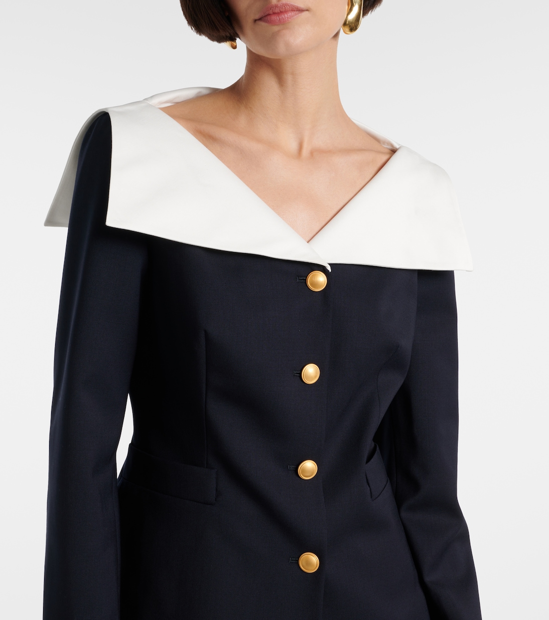 Jacke aus einem Wollgemisch | Alessandra Rich