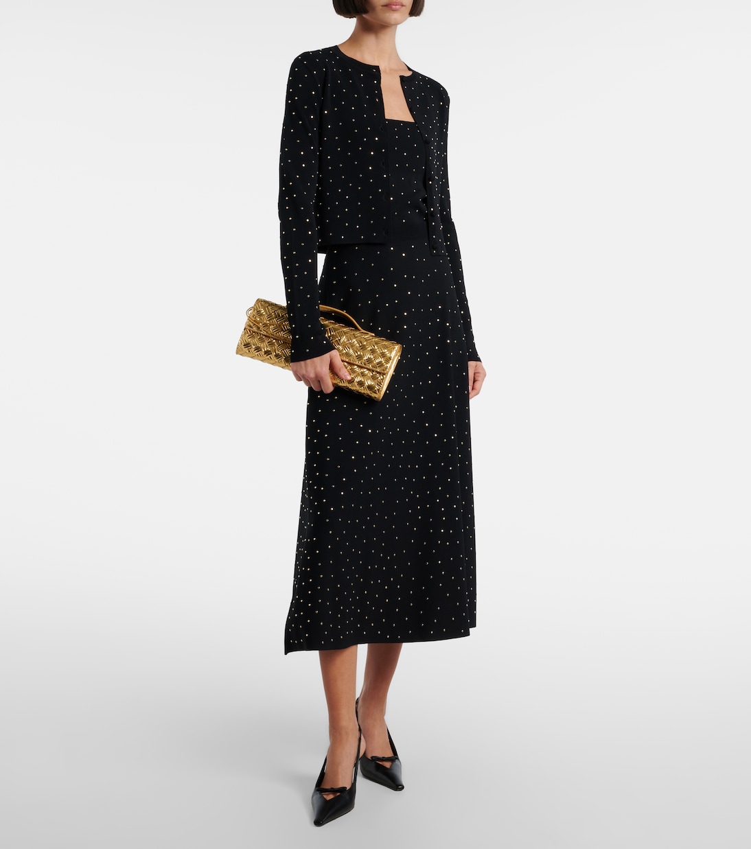 Verzierter Midirock Scaramouche | Altuzarra