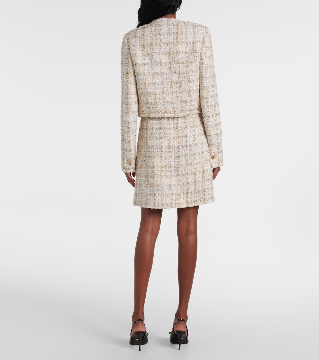 Medusa tweed jacket | Versace