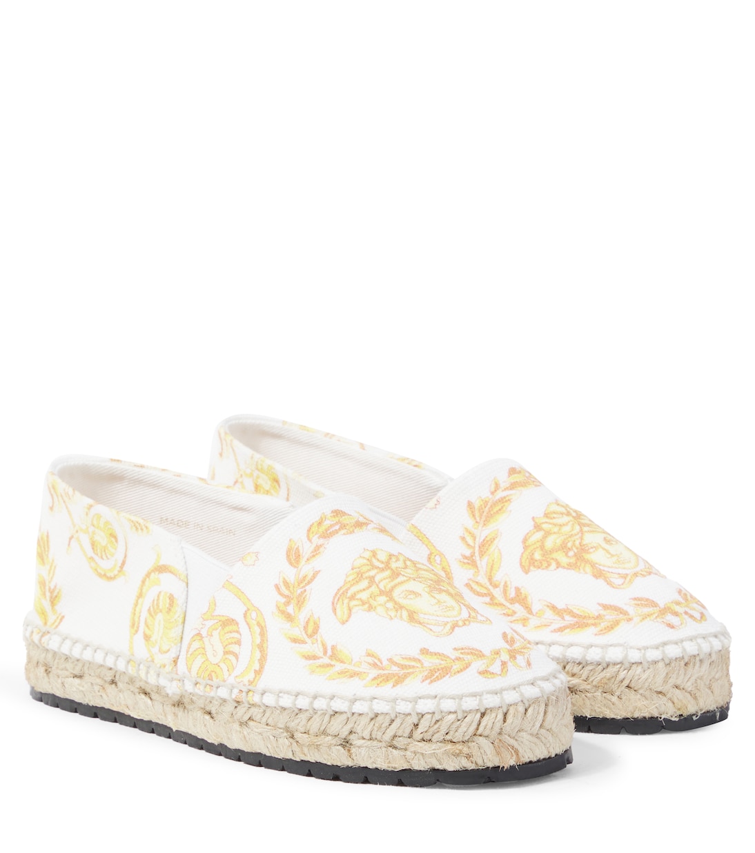 Medusa printed espadrilles | Versace Kids