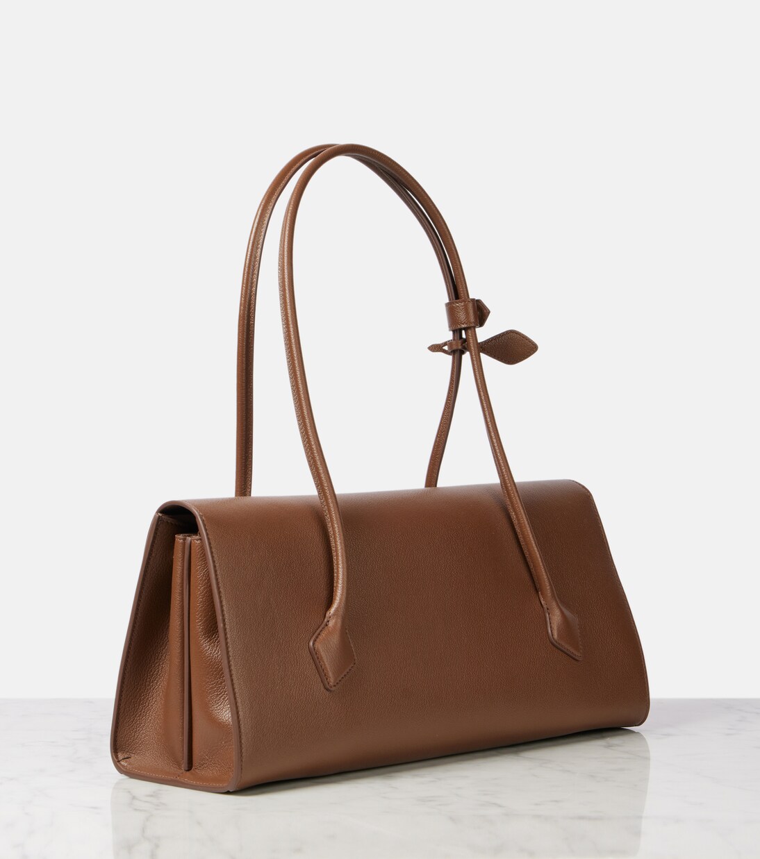 Le Teckel leather tote bag | Alaïa