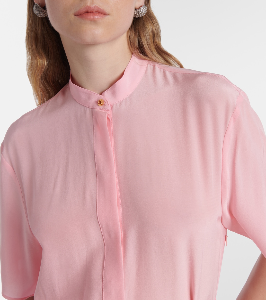 Midikleid Iconic aus Seide | Stella McCartney