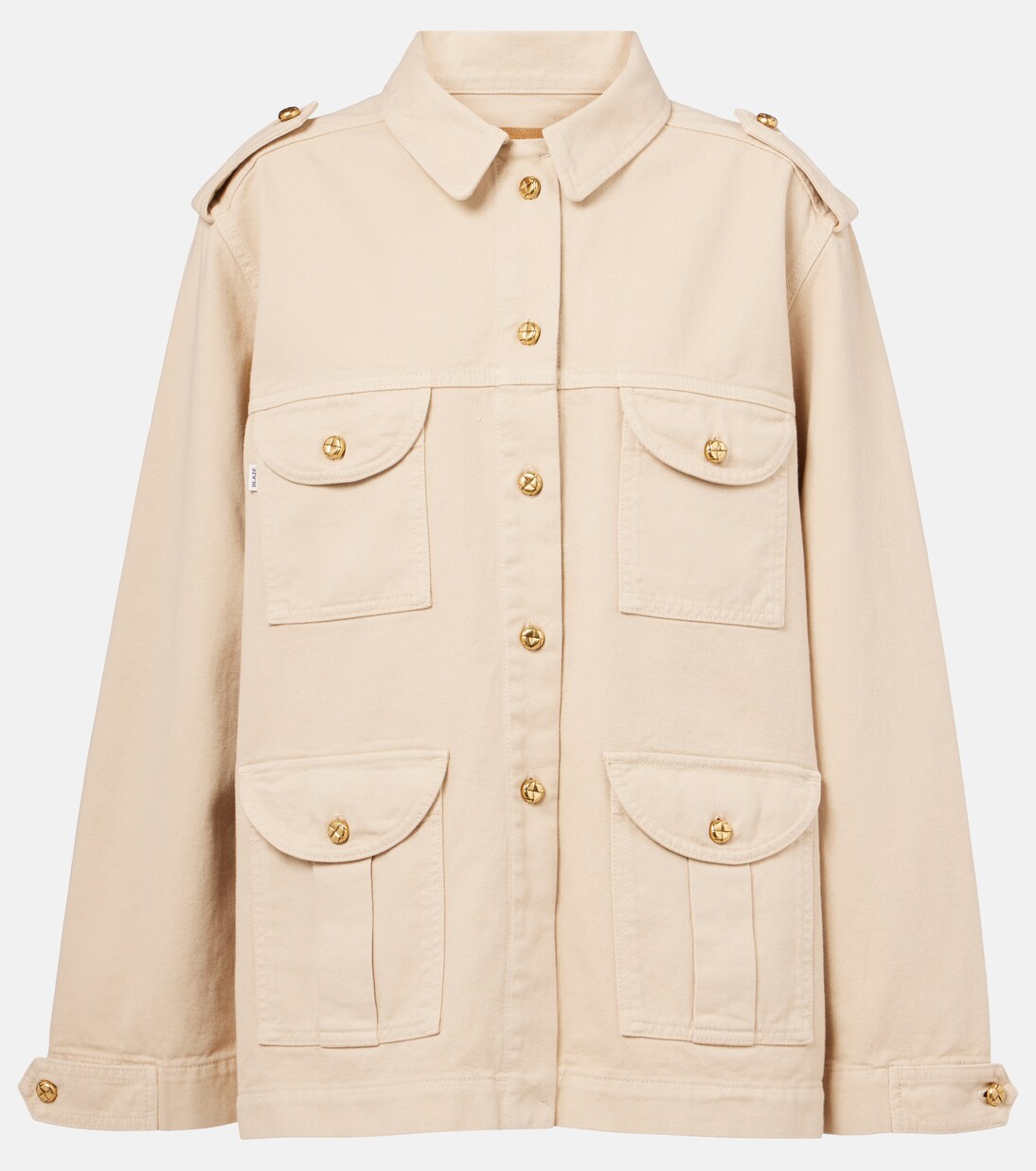 Sahariana denim jacket | Blazé Milano