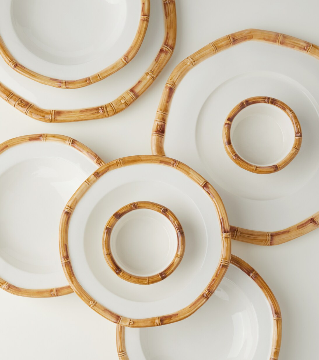 Set Bamboo aus zwei Platztellern | Les-Ottomans