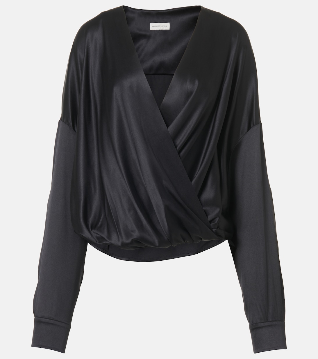 Top aus Satin | Dries Van Noten