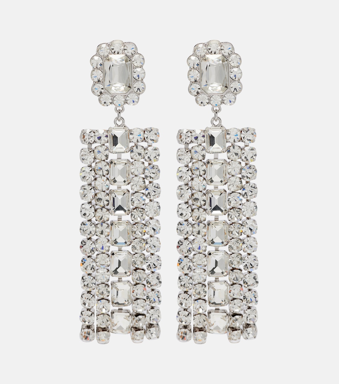 Ohrringe mit Kristallen | Self-Portrait