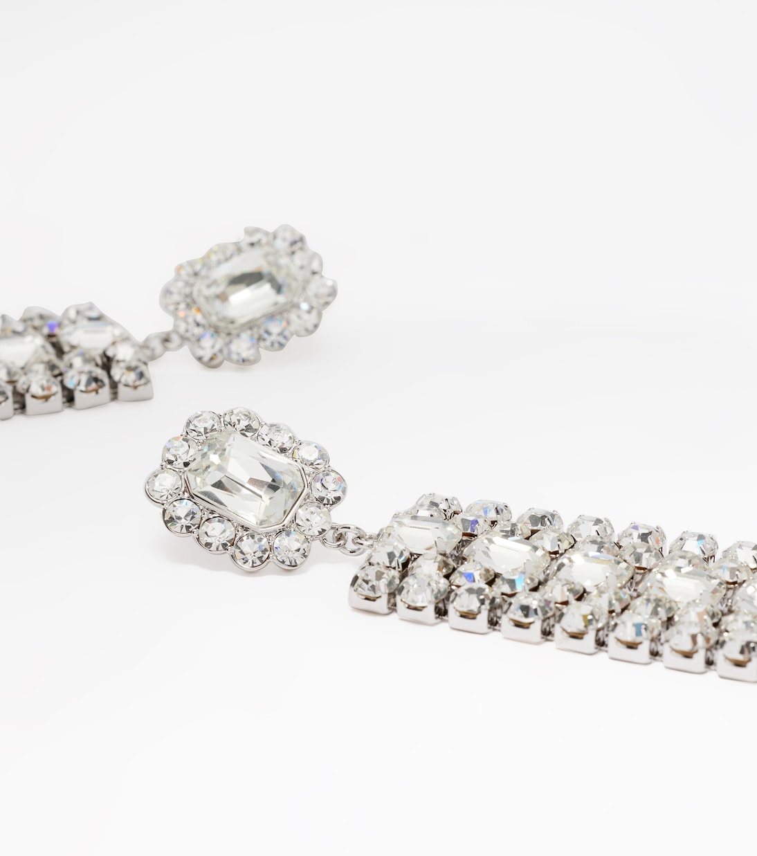 Ohrringe mit Kristallen | Self-Portrait