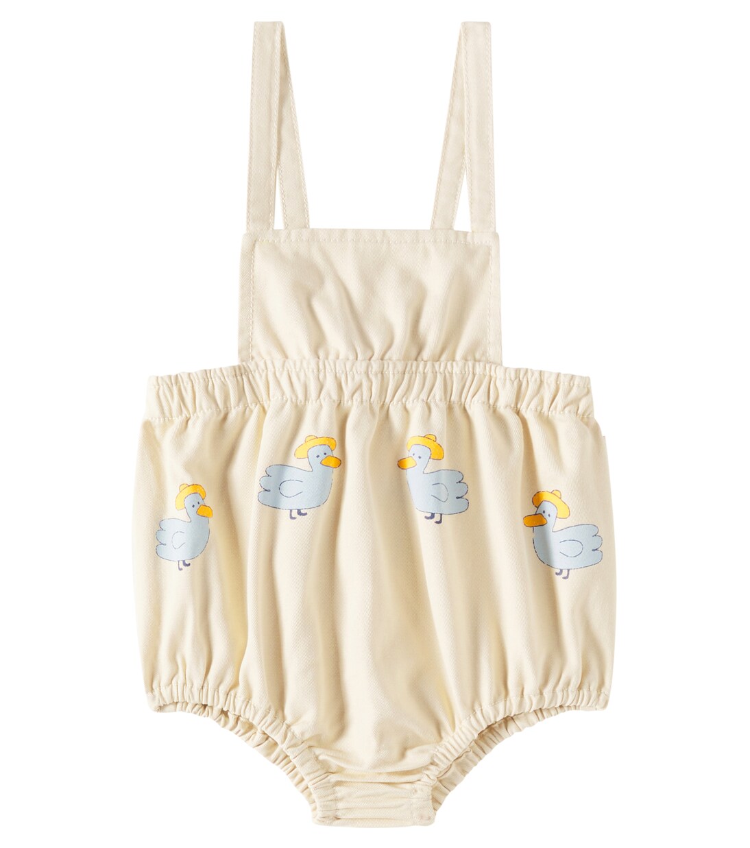 Baby printed cotton playsuit | Tinycottons