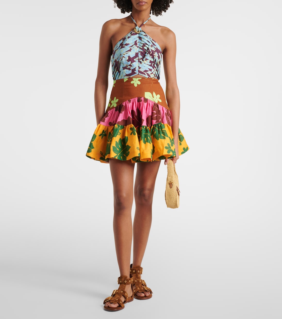 Bedrucktes Minikleid Poppy | Alémais