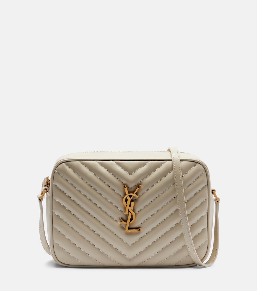 Sac Lou en cuir à logo | Saint Laurent