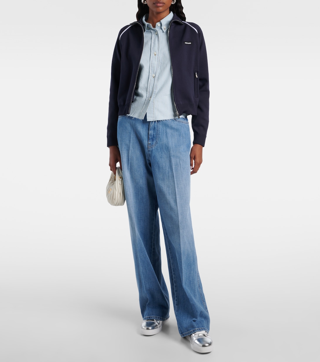 Sneakers Louise Orlato in pelle metallizzata | Christian Louboutin