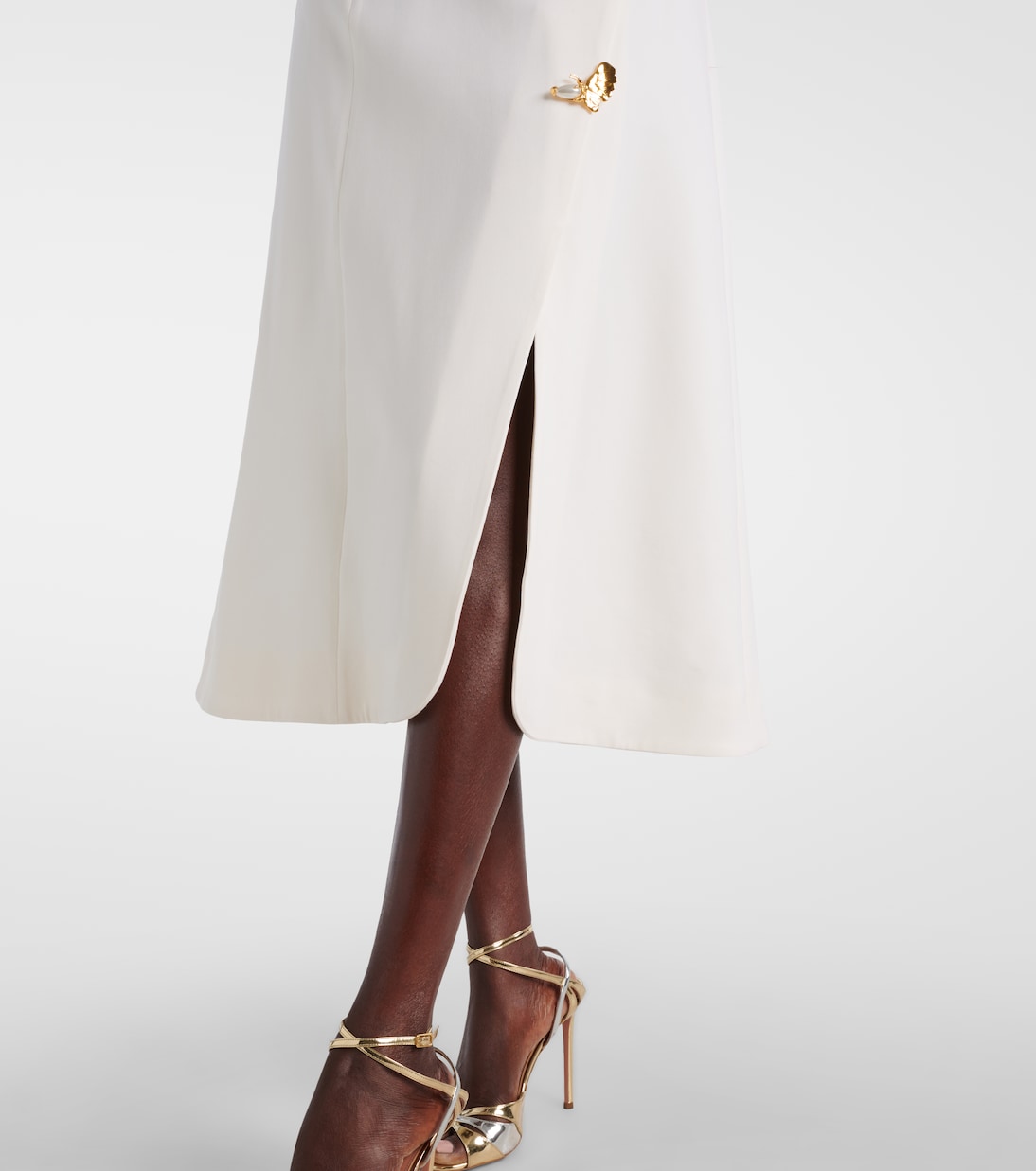 Embellished wool-blend cocktail dress | Oscar de la Renta