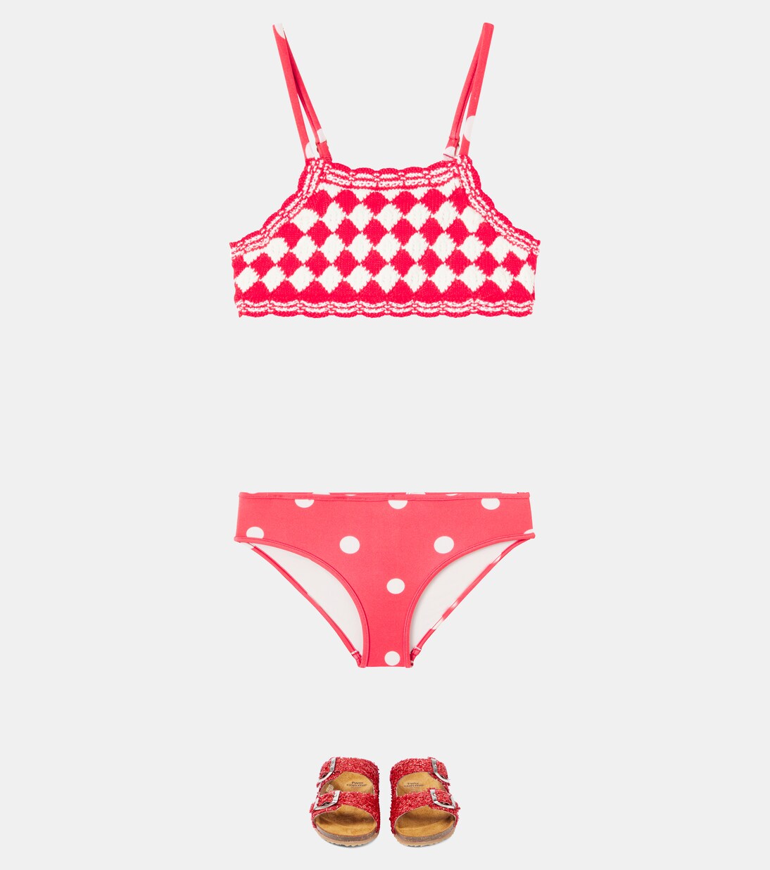 Scarborough knitted bikini | Zimmermann Kids
