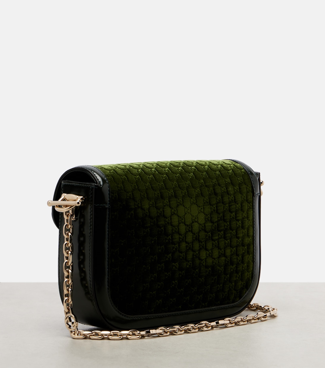 Gucci Horsebit 1955 Small velvet shoulder bag | Gucci