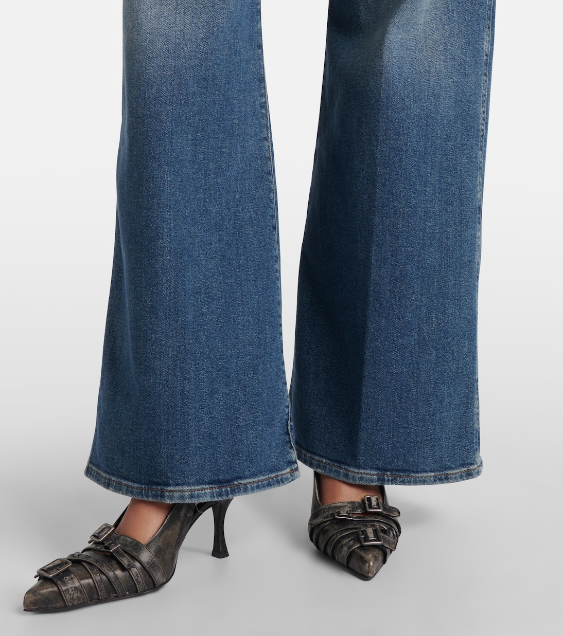 Lotta high-rise wide-leg jeans | 7 For All Mankind