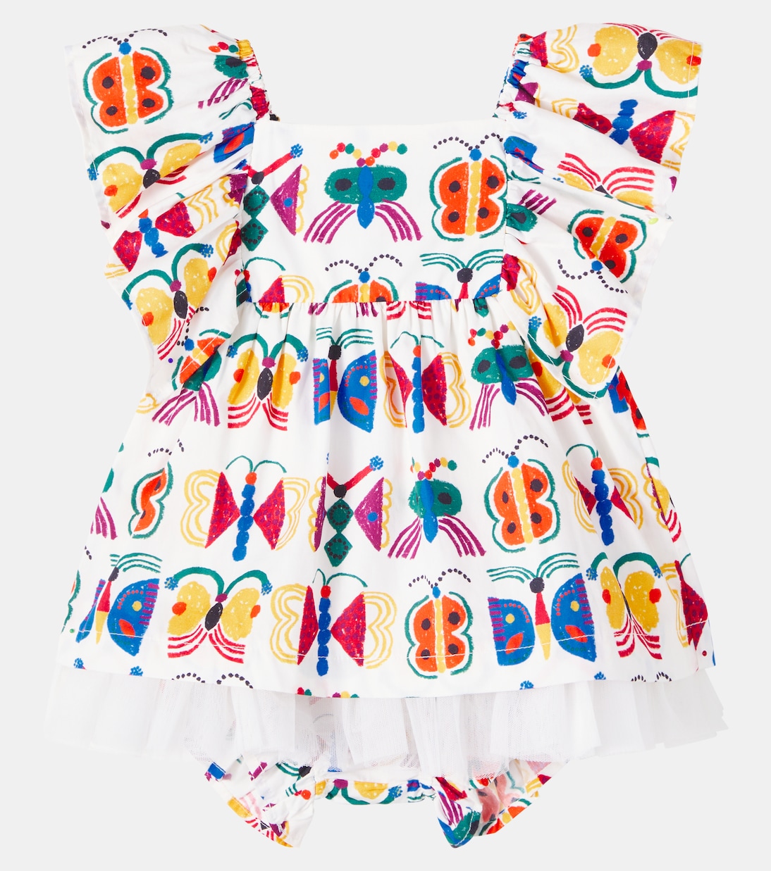 Baby - Abito e culottes in cotone | Fábula