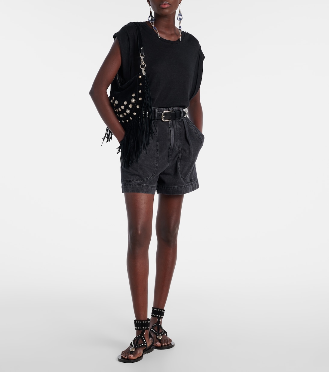 T-Shirt aus Leinen | Marant Etoile