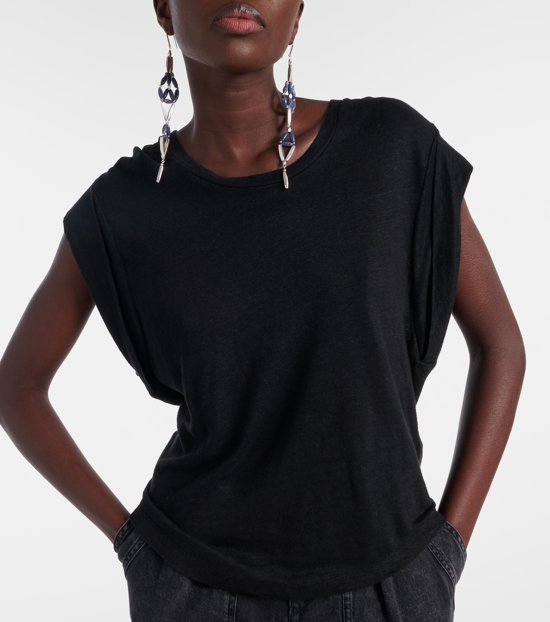 T-Shirt aus Leinen | Marant Etoile