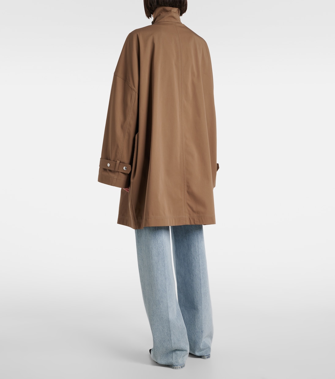 Oversized cotton jacket | Toteme