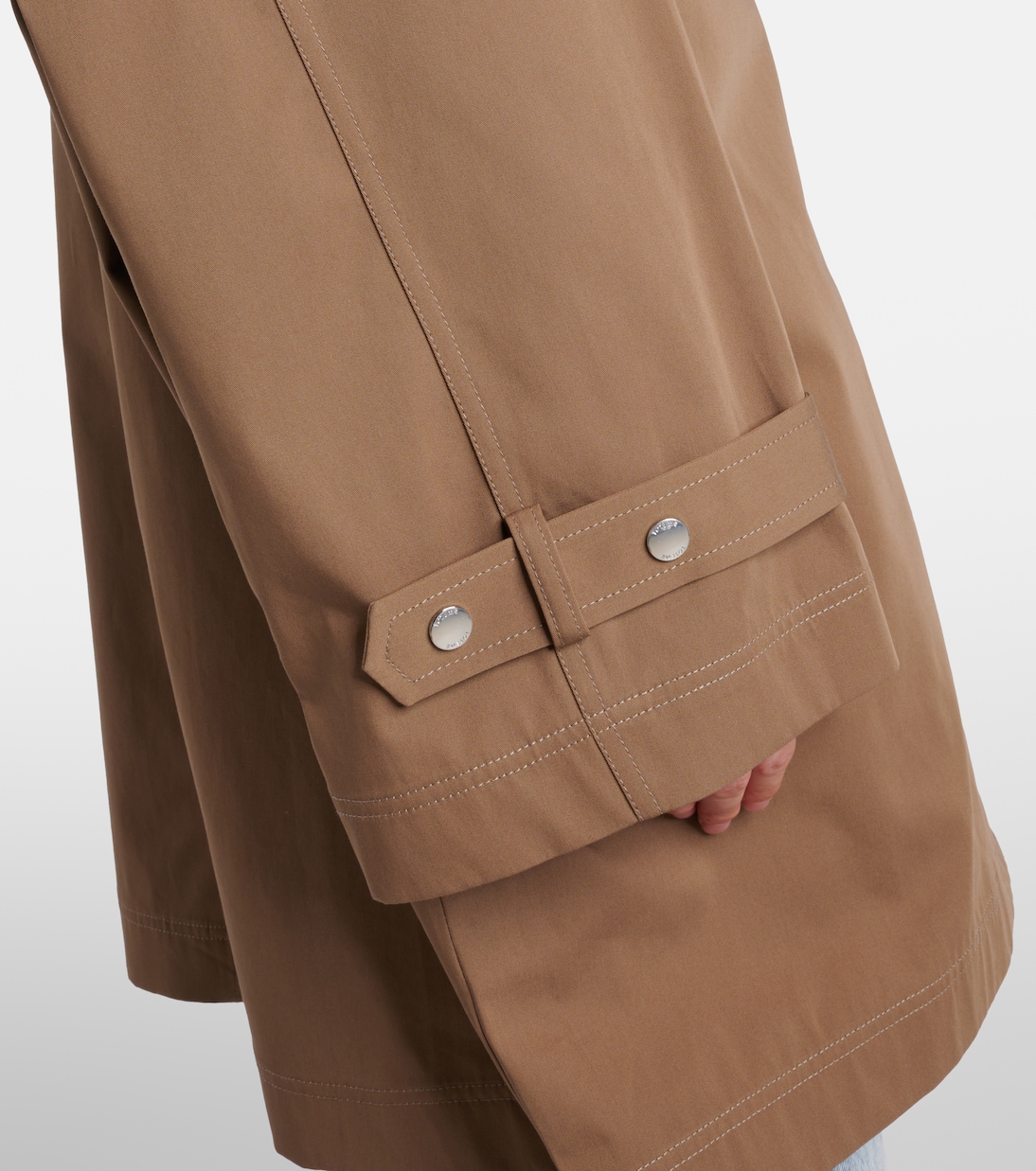 Oversized cotton jacket | Toteme