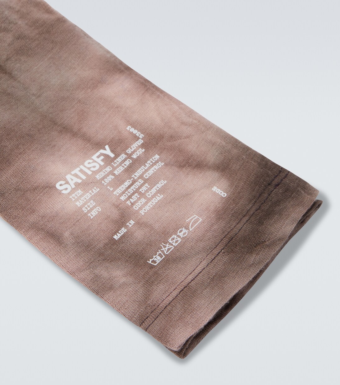 CloudMerino tie-dye wool gloves | Satisfy