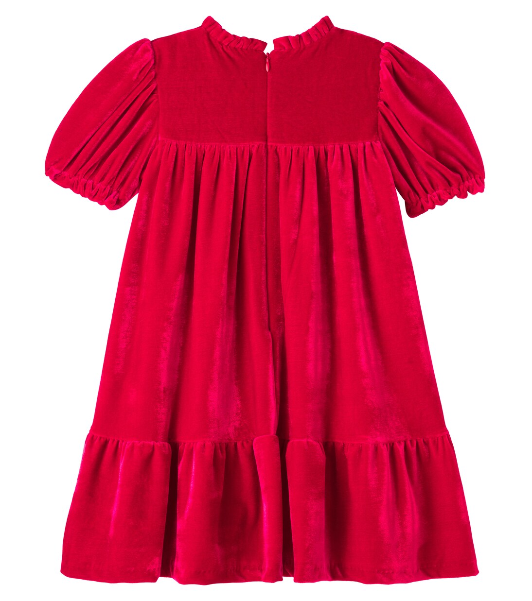 Bow-detail gathered dress | Patachou