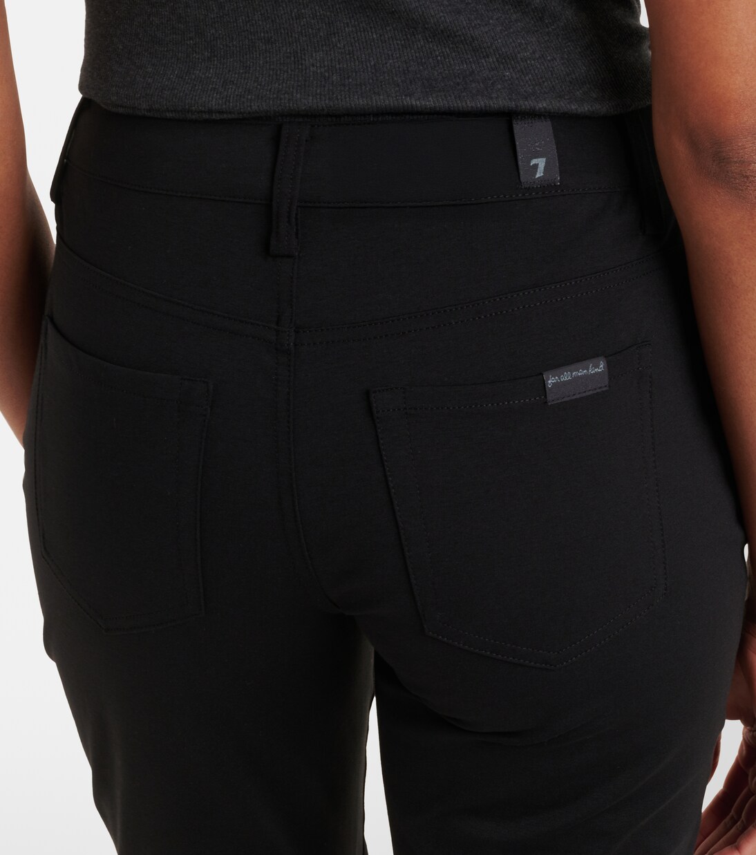 Capri mid-rise skinny jeans | 7 For All Mankind