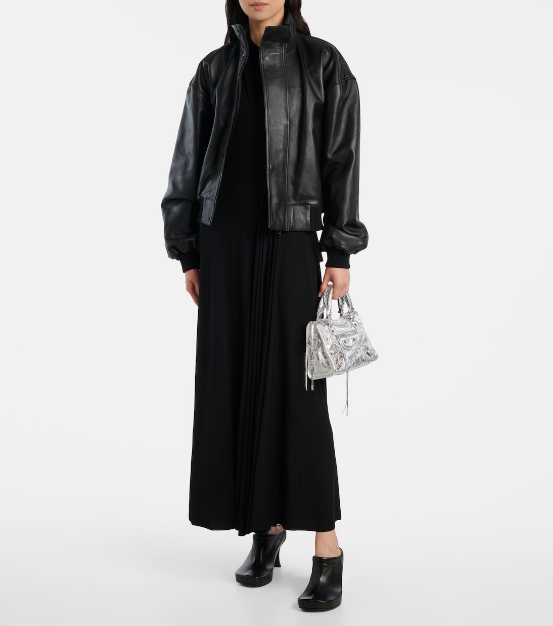 Leather blouson | Balenciaga