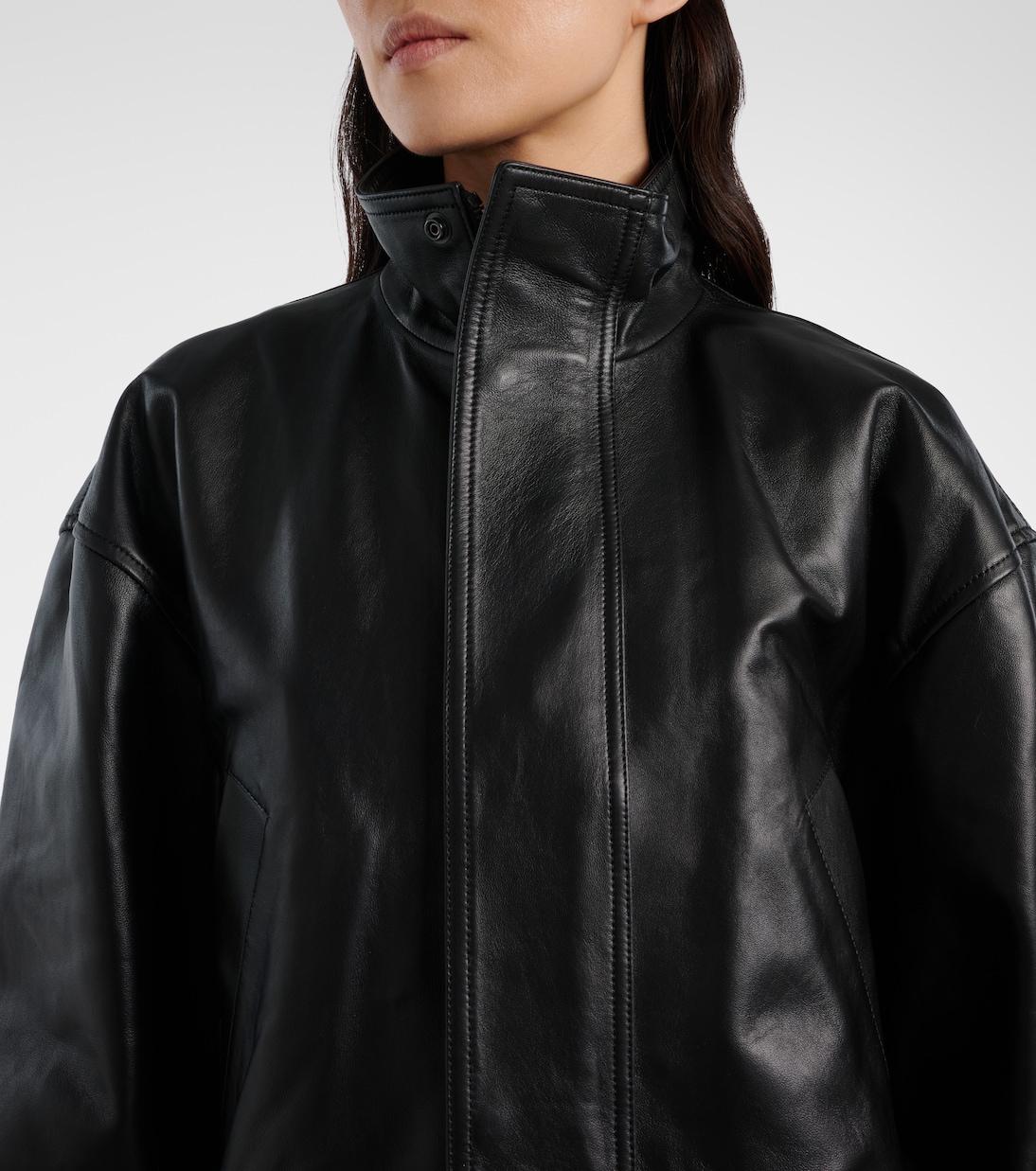Leather blouson | Balenciaga