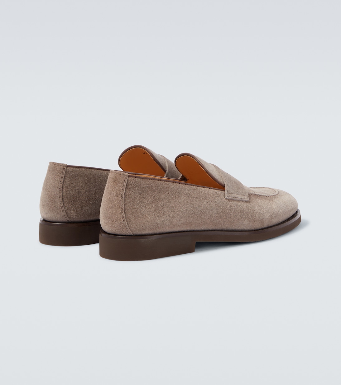 Loafers aus Veloursleder | Brunello Cucinelli