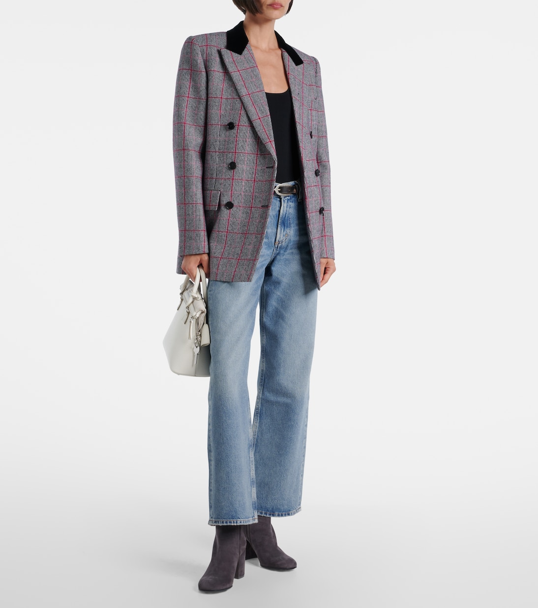 Joelle 70 suede ankle boots | Gianvito Rossi