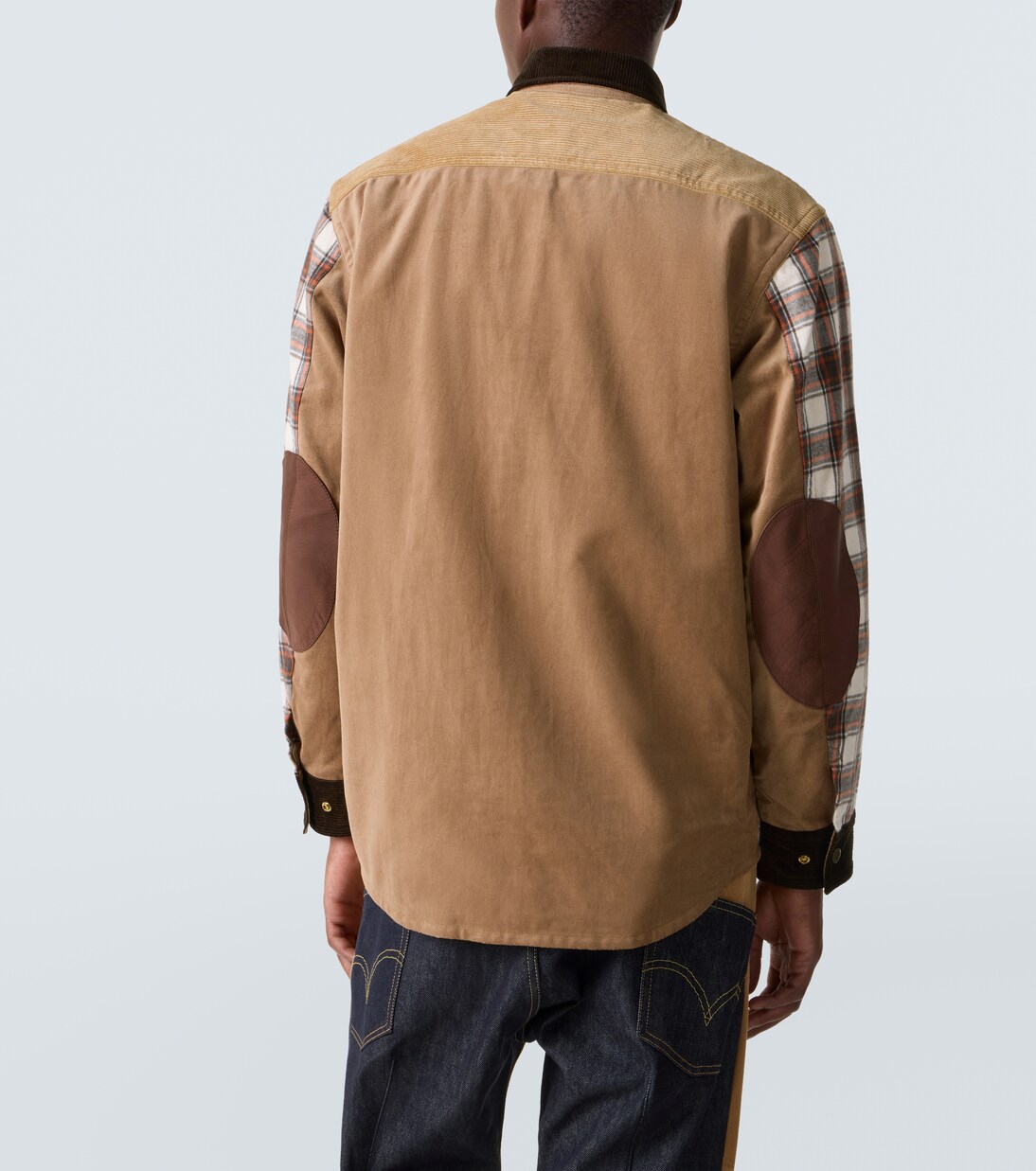 Checked cotton flannel jacket | Junya Watanabe