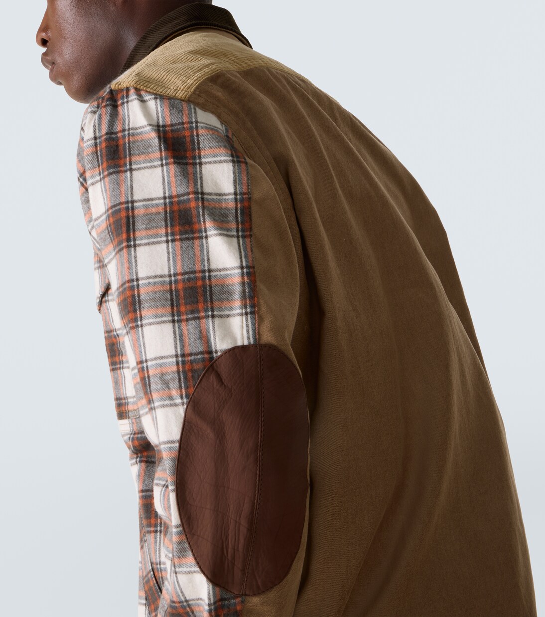 Checked cotton flannel jacket | Junya Watanabe
