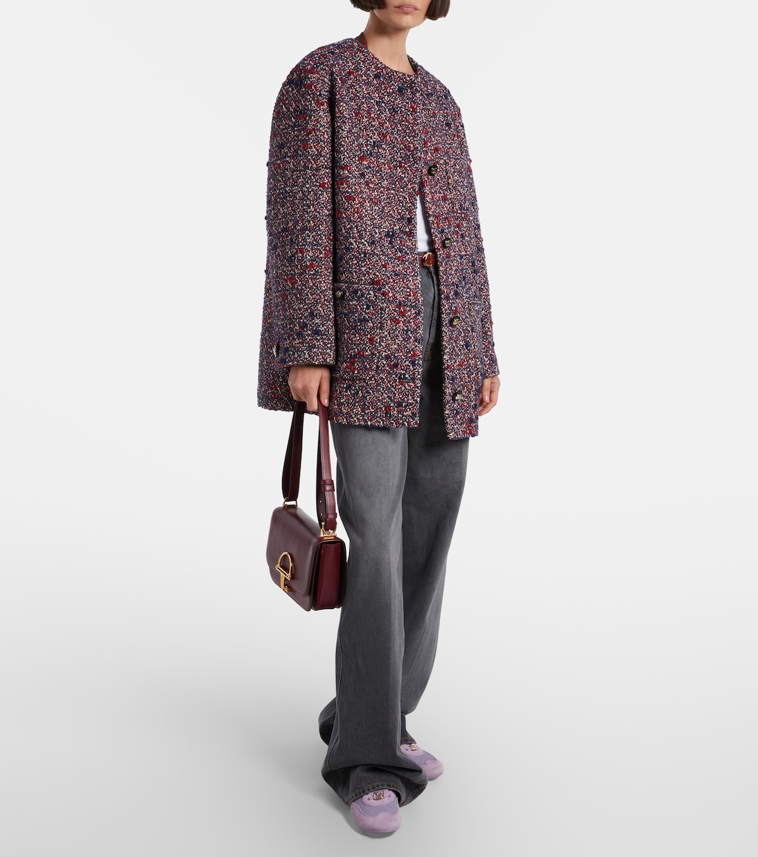 Sneakers Gucci Shift con suede | Gucci