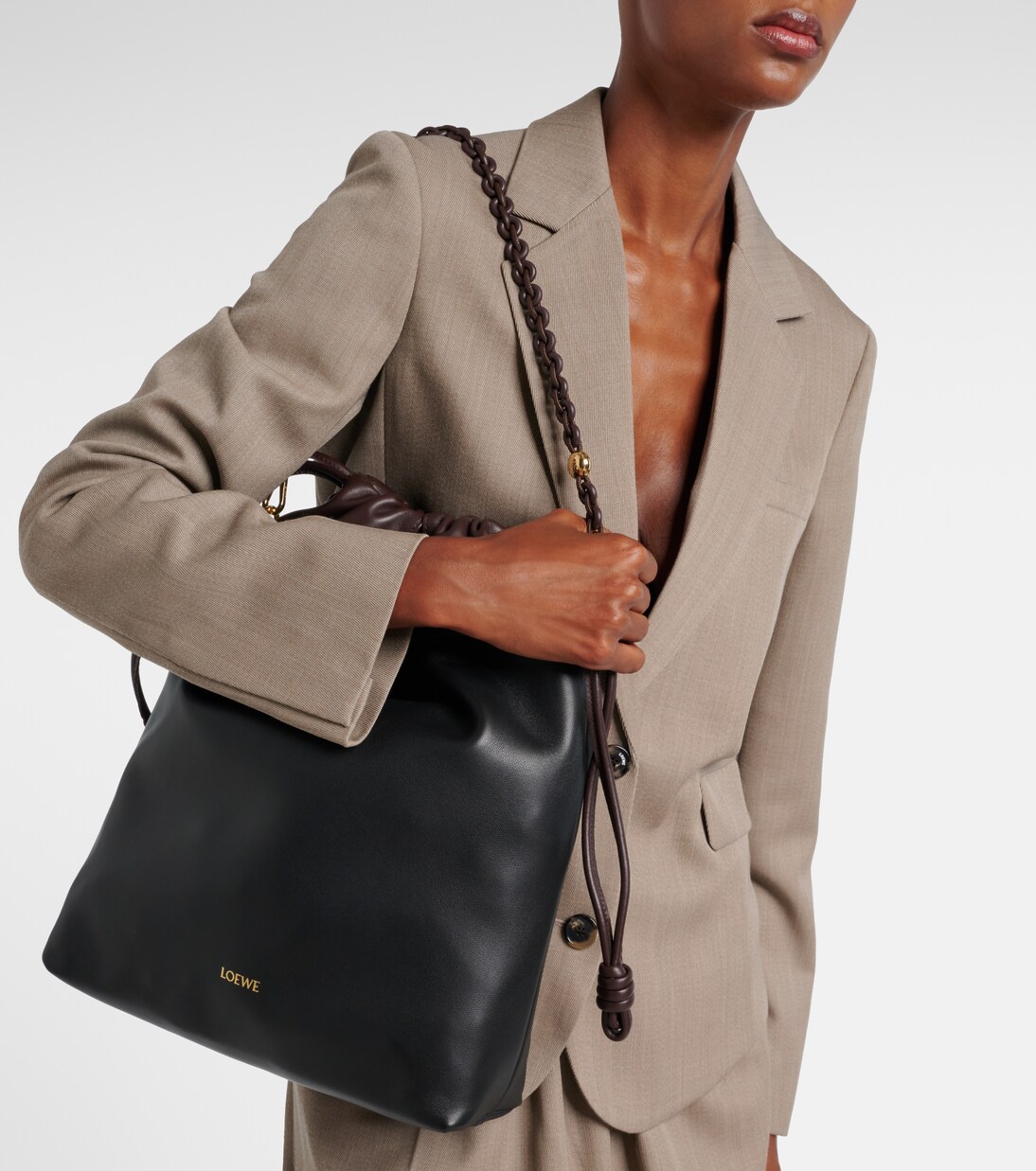 Clutch Flamenco aus Leder | Loewe