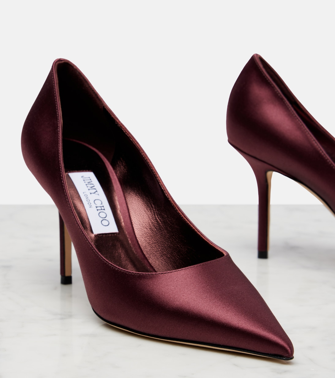 Love 85 satin pumps | Jimmy Choo